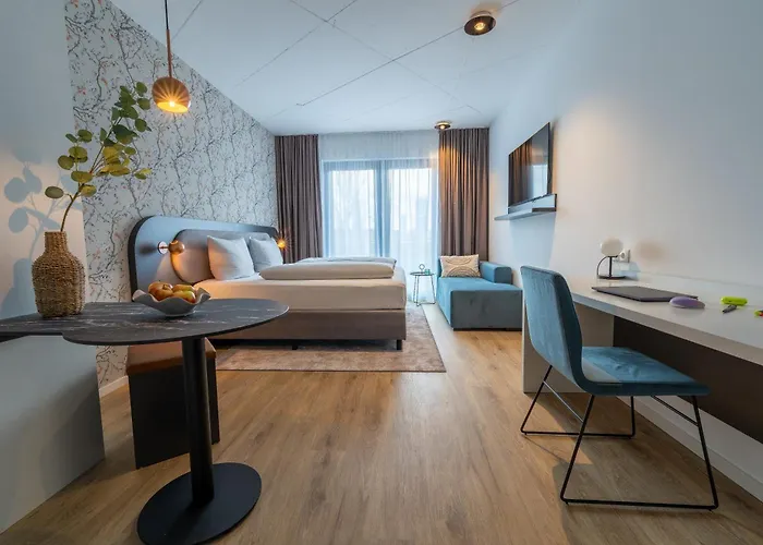 Apartahotel Maseven Frankfurt Messe Fráncfort del Meno